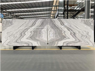 Bookmached Greece Fusion White Marble Slabs