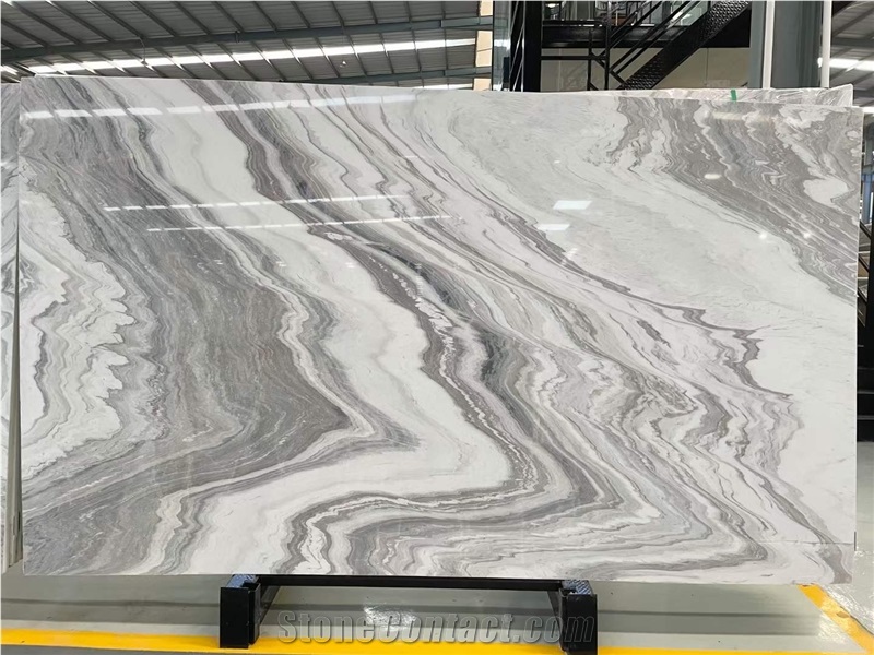 Bookmached Greece Fusion White Marble Slabs