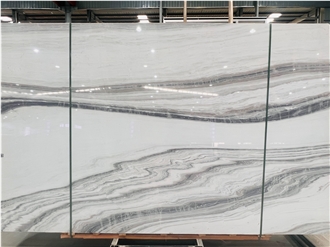Bookmached Greece Fusion White Marble Slabs