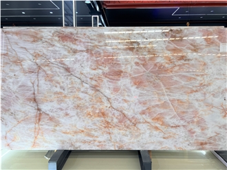 Cristallo Pink Quartzite Slabs