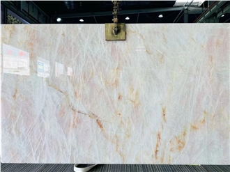 Pink Crystal Quartzite Slabs