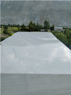 Gilgit White Marble Blocks