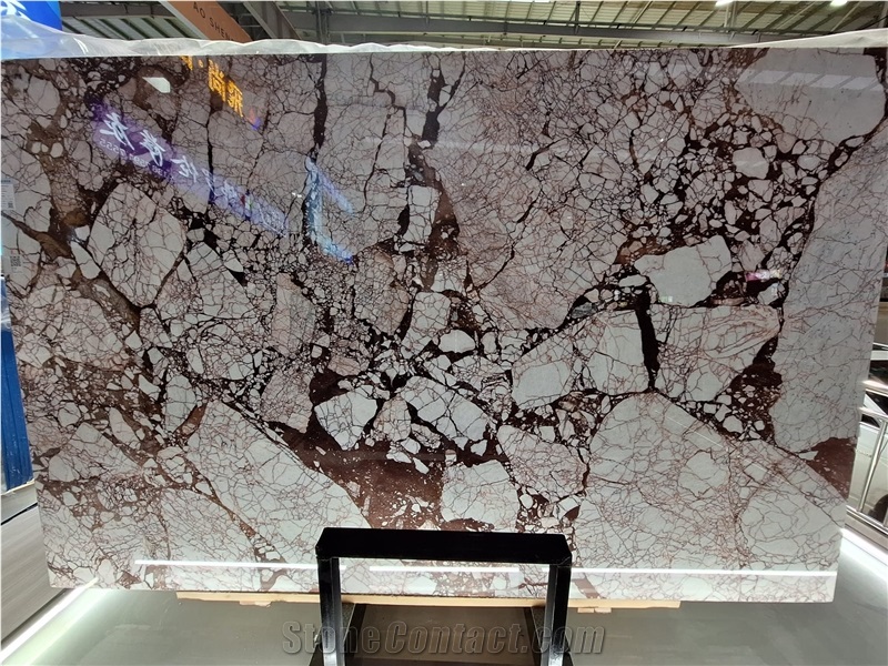 Viola Calacatta Marble Slab Tiles