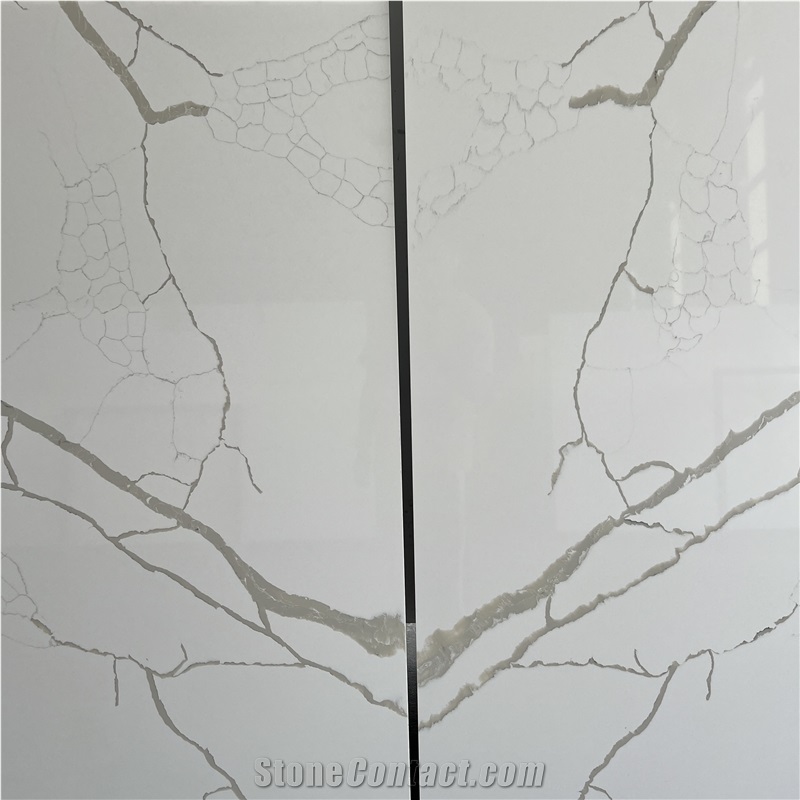 Calacatta Lago Artificial Quartz Slabs