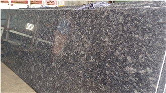 Steel Grey Granite Slabs From South India