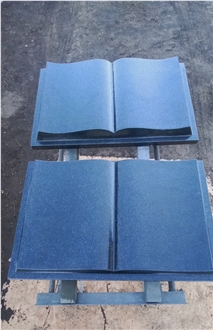 Black Granite Slant Gravestone - Grave Markers, Slant Graves