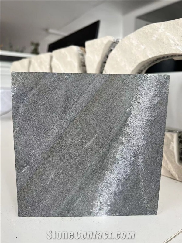 California Black Granite Sandblasted Honeycomb Panels