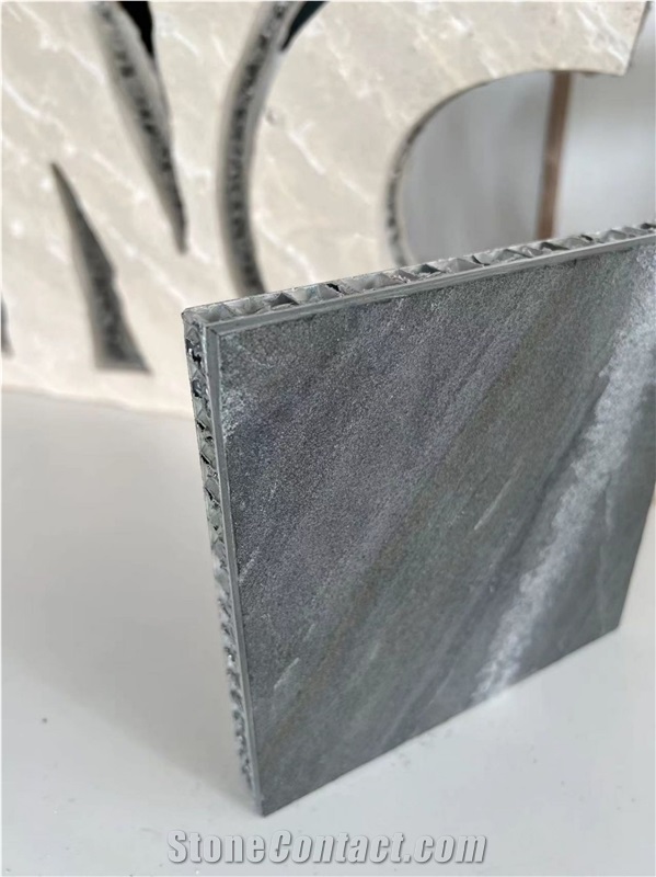 California Black Granite Sandblasted Honeycomb Panels