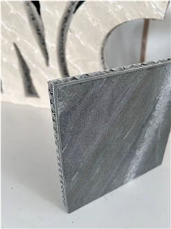 California Black Granite Sandblasted Honeycomb Panels