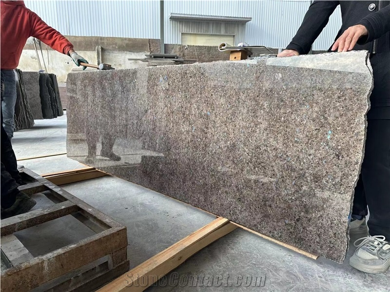 Shiny Labrador Antique Granite Slabs