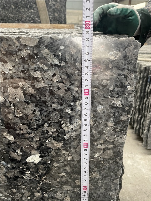 High Polished Silver Pearl Granite Slabs
