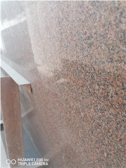 Aswan Red Granite Slabs, Tiles