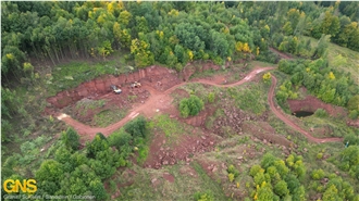 Red Gora Sandstone Quarry