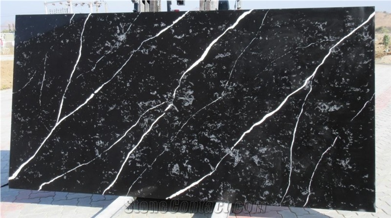 Arizona Black  Quartz Slabs
