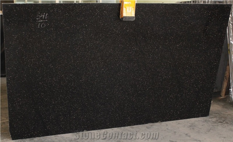 Black Galaxy Granite Slabs