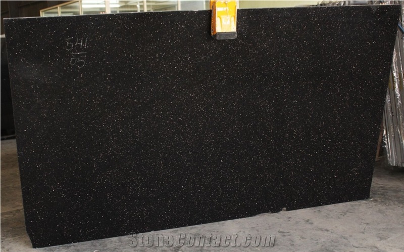 Black Galaxy Granite Slabs