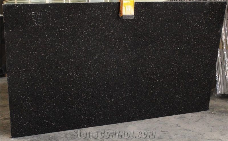 Black Galaxy Granite Slabs