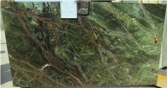 New Rainforest Green Marble Slabs New Rainforest Green Marble Slabs