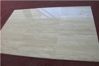 Factory Supply  White Travertine Floor Tiles