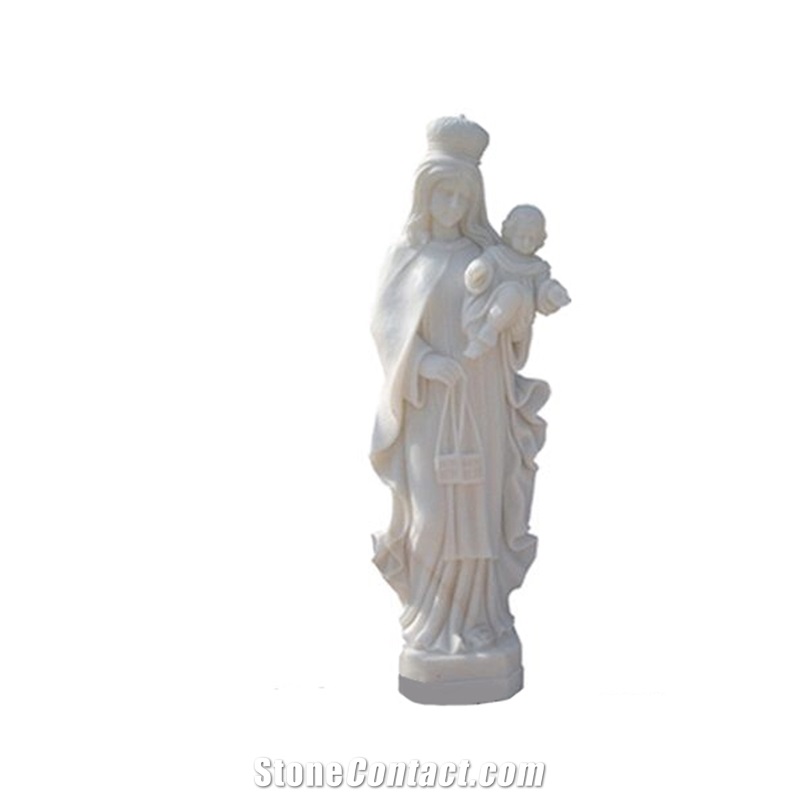 Life Size Garden Decoration Mrable Customs Jesus Statue