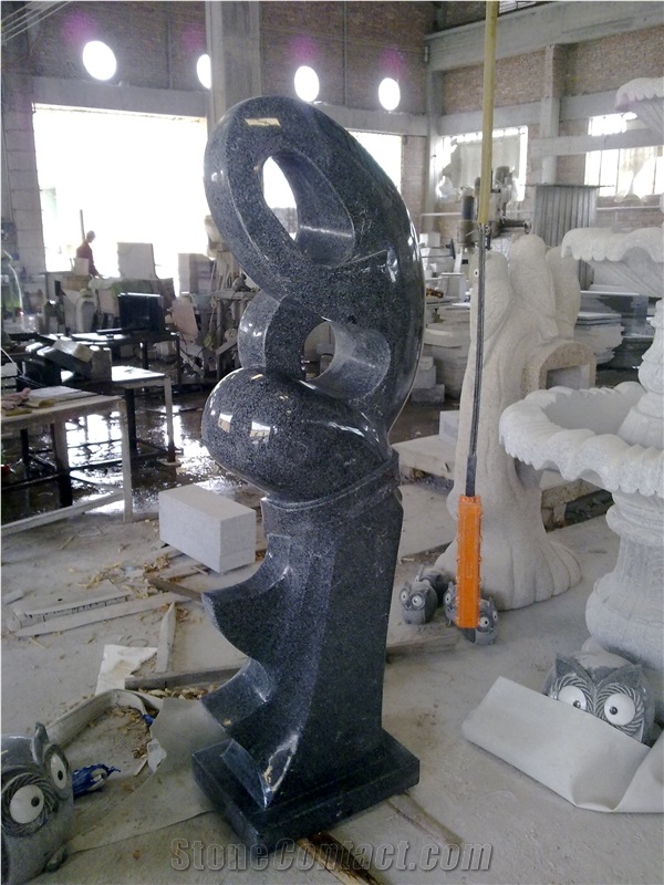 Marble Carved Hulk Garden Statue