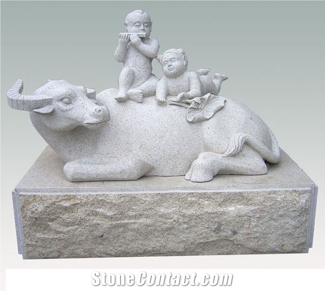 Marble Carved Hulk Garden Statue