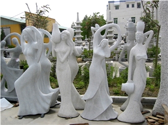 Marble Carved Hulk Garden Statue