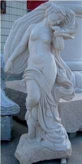 Marble Carved Hulk Garden Statue