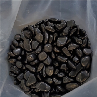 Natural Polished Mixed Color Landscape Stone Pebbles
