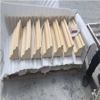 Sunny Beige New Columns,Interior Polished Column Tops