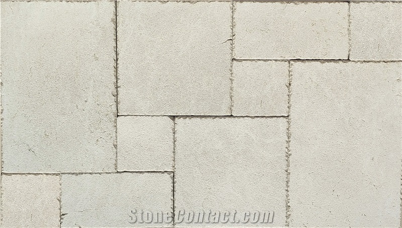 Opus Roman Pattern Crema Levante Marble Tiles