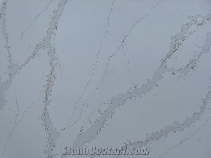 Calacatta Gold Quartz Slabs