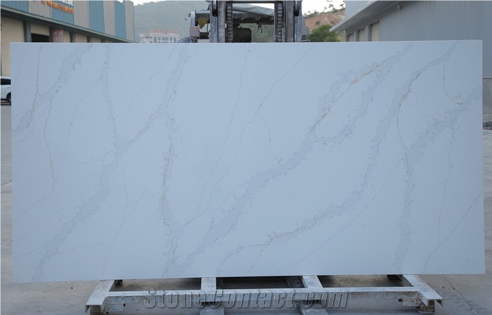 Calacatta Gold Quartz Slabs