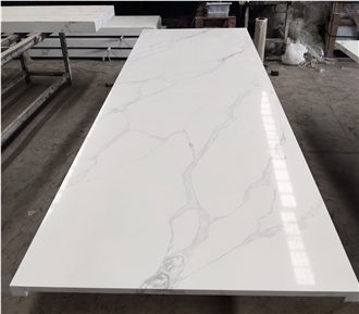 Calacatta Rocky Quartz Slabs