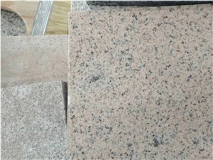New G681 Shrimp Red Granite Flamed