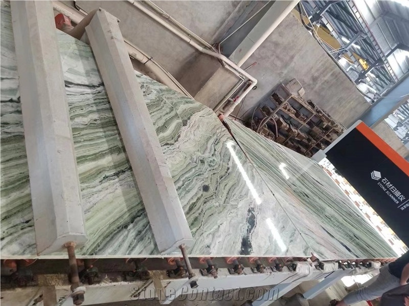 Shangri La Jade Marble Slabs Tiles