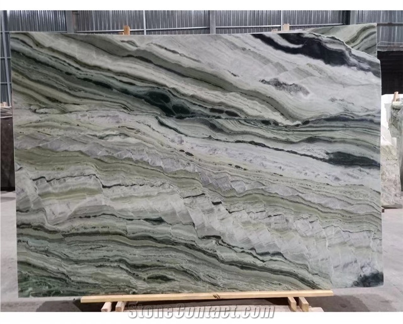 Shangri La Jade Marble Slabs Tiles