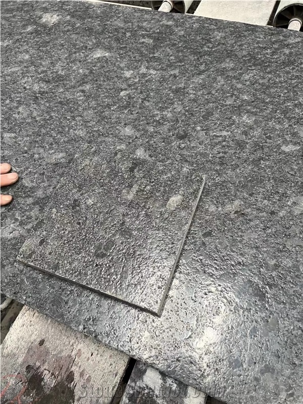 Steel Grey Leathered Granite Tiles