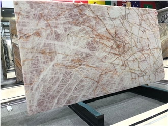 Brazil Pink Champagne Quartzite Slabs