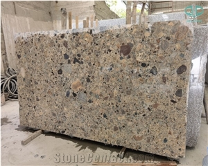 Cafe Melange China Brown Marble Slab Flooring Tiles