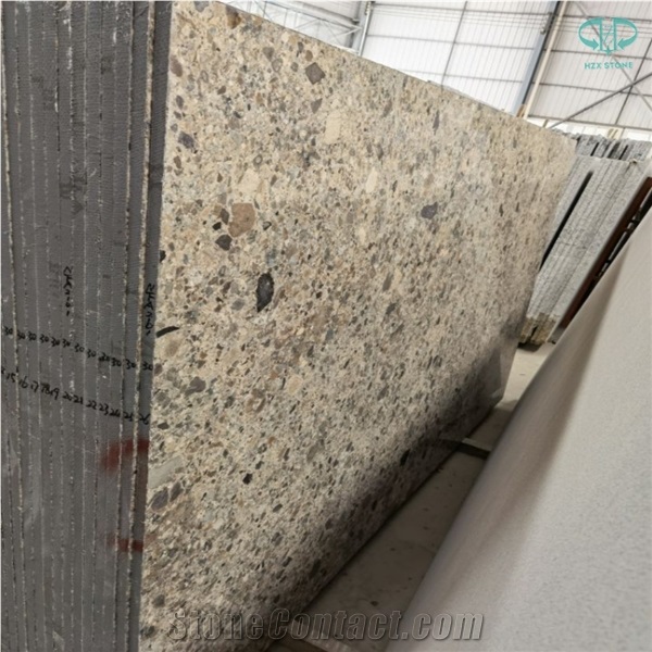 Cafe Melange China Brown Marble Slab Flooring Tiles