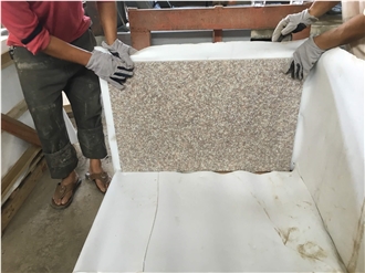 G687 Pink Granite Wall Tiles
