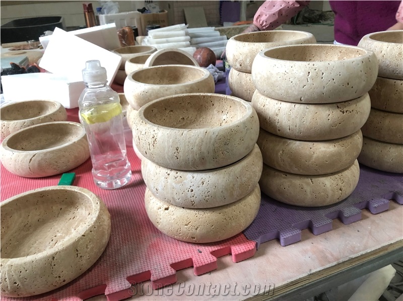 Travertine Bowl Home Decor Products
