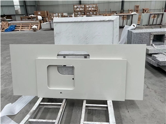 Carrara Quartz Slabs 3200
