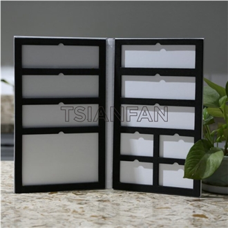 Cardboard Brochure Quartz Stone Sample Display Book Design
