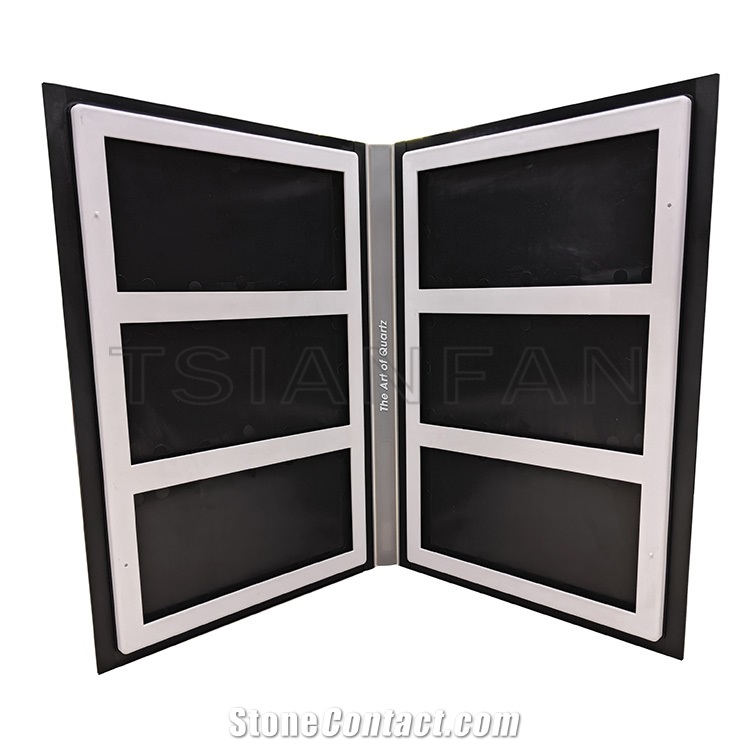 Cardboard Brochure Quartz Stone Sample Display Book Design