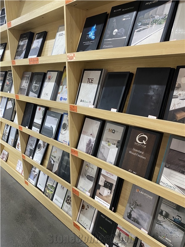 Cardboard Brochure Quartz Stone Sample Display Book Design