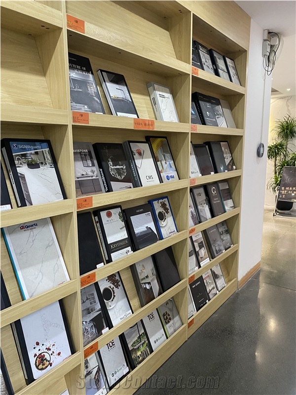 Cardboard Brochure Quartz Stone Sample Display Book Design