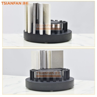 Counter Top Portable Rotatable Tile Display Stand