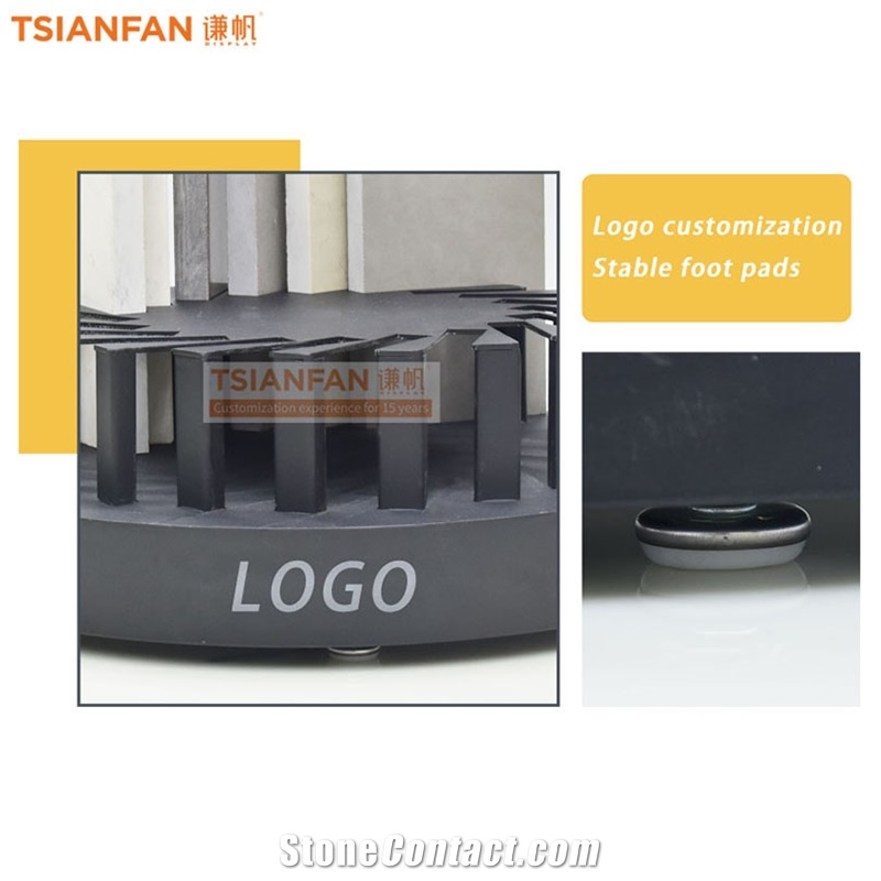Counter Top Portable Rotatable Tile Display Stand